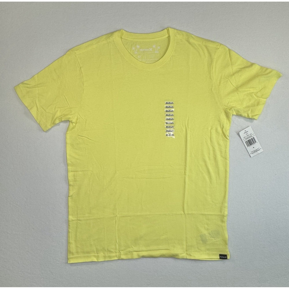 Hurley Yellow‎ Graphic T-Shirt Men's Size Medium